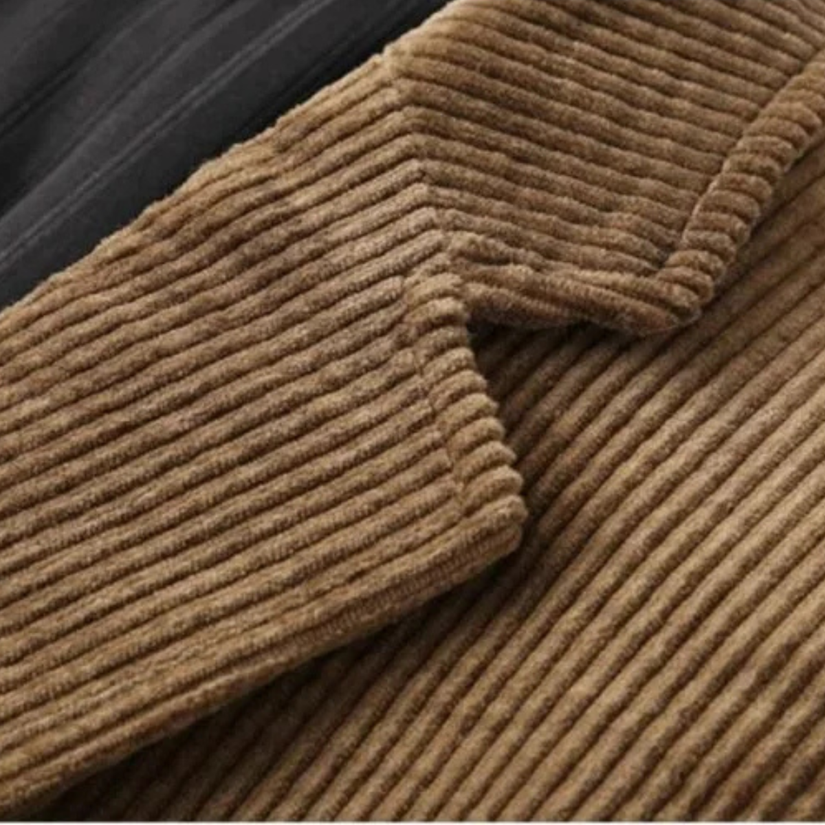 Beau | Men's Corduroy Blazer Brown Casual Button Up