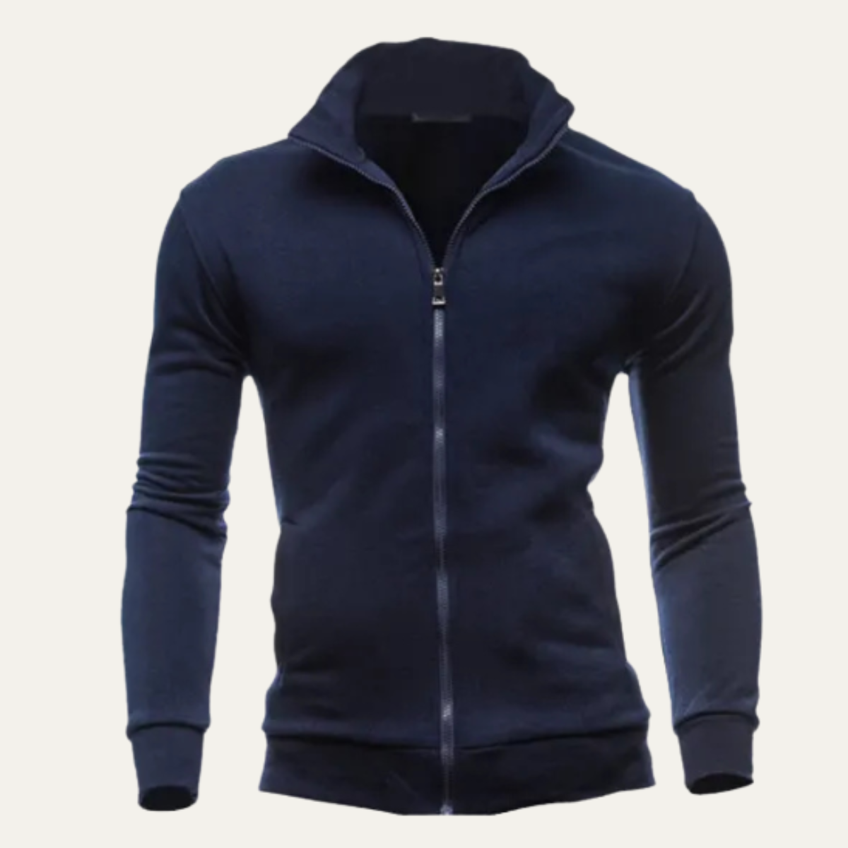Jude | Men's Zip Up Hoodie Black