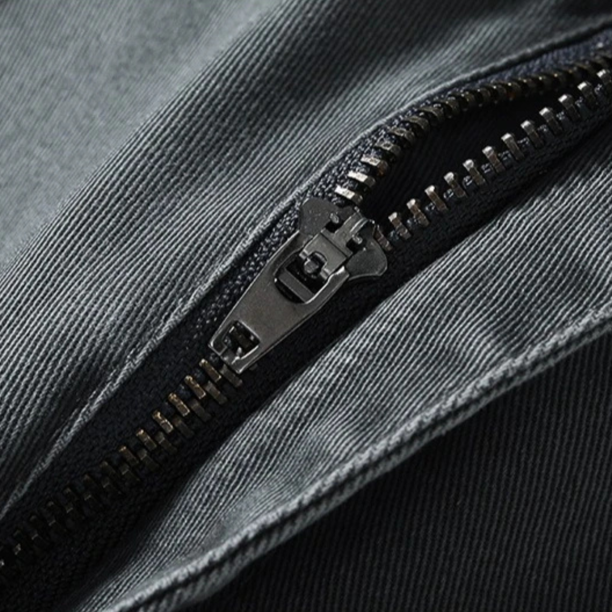 Callum | Men's Relaxed Straight Leg Jeans Charcoal