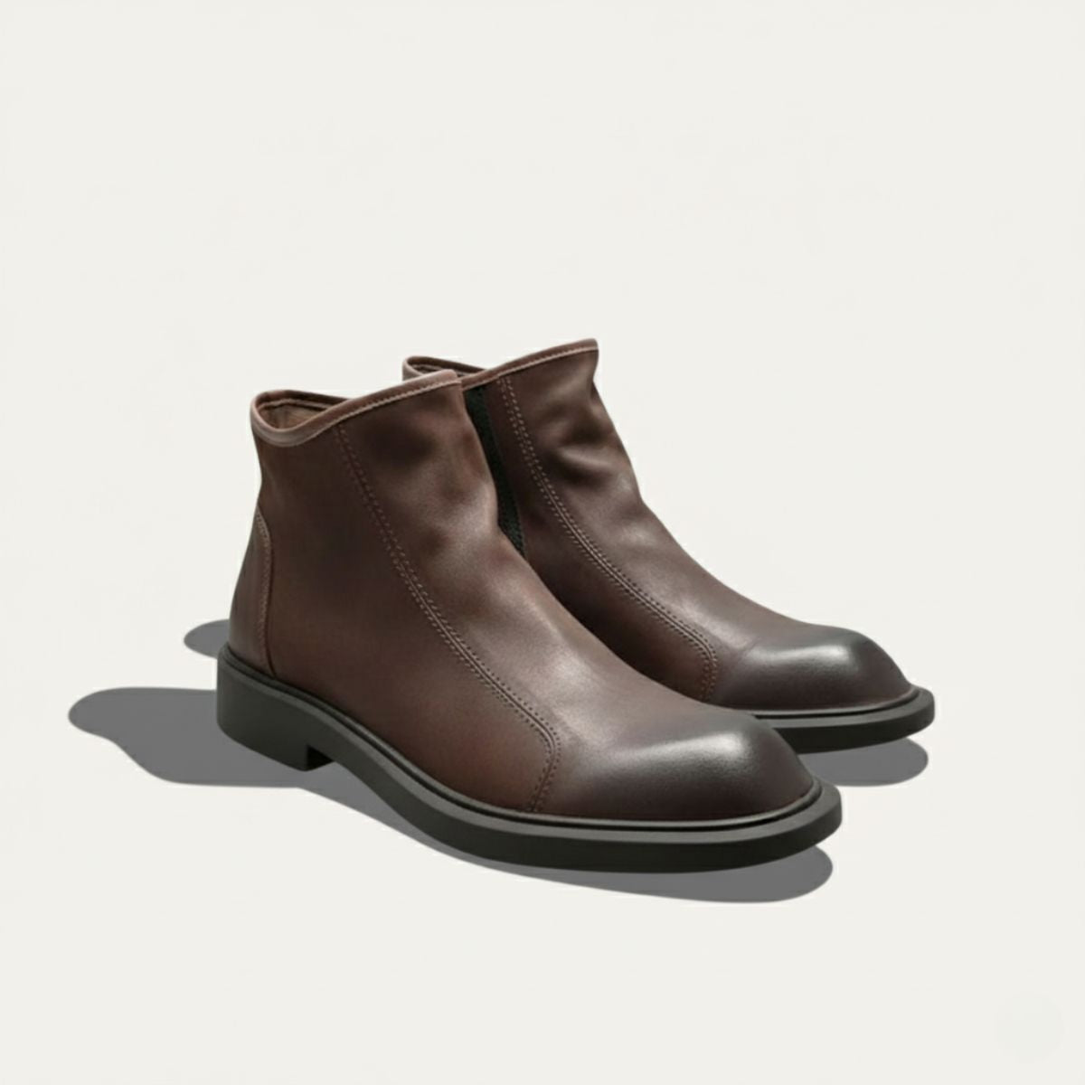 Voss | Men's Suede Ankle Boots Brown
