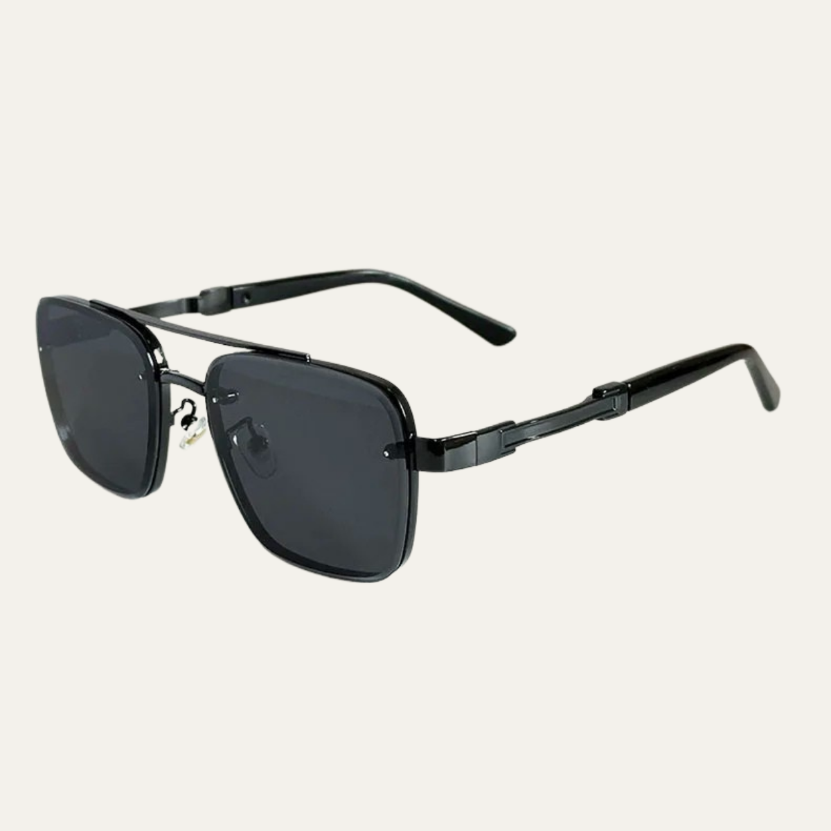 Cannes Men's Retro Square Sunglasses