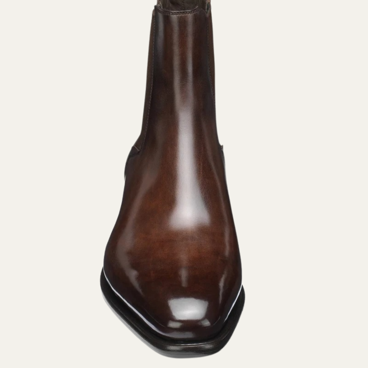 Beau | Men's Chelsea Boots Brown Leather Smart Casual