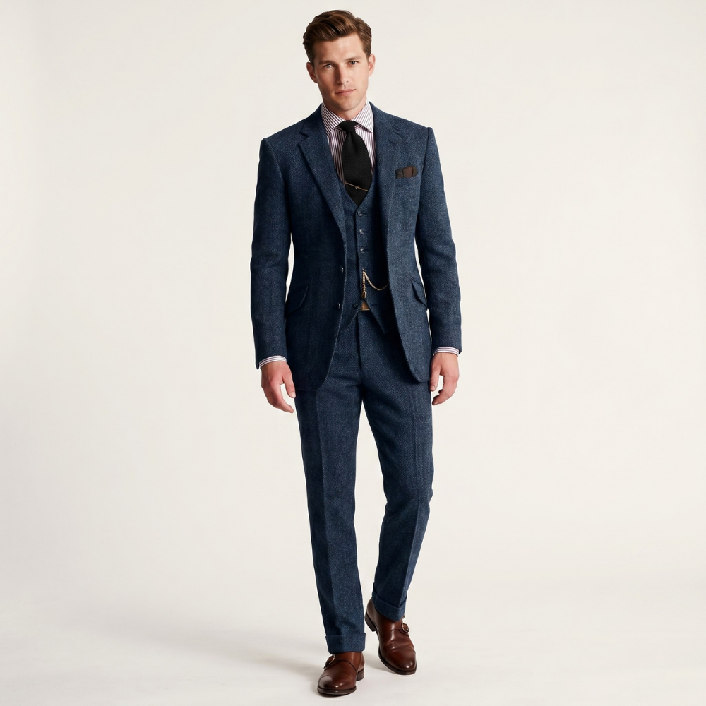 Wyatt | Men's Tweed Suit Three Piece
