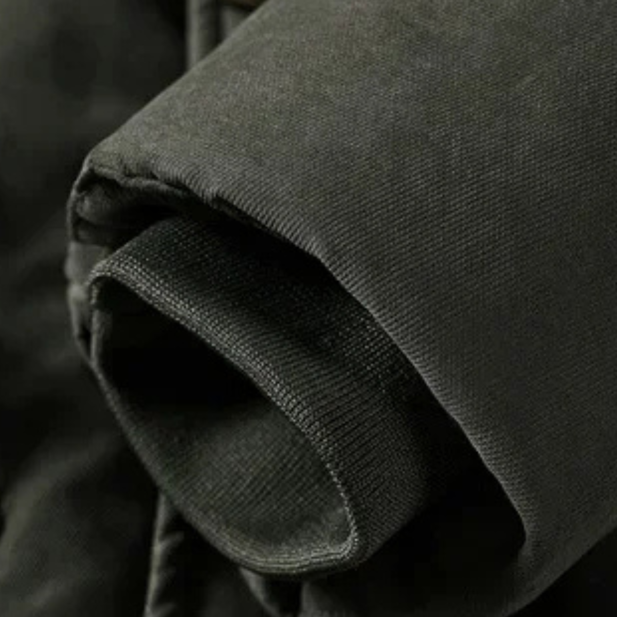 Jasper | Men's Hooded Puffer Coat Olive Green Warm Winter