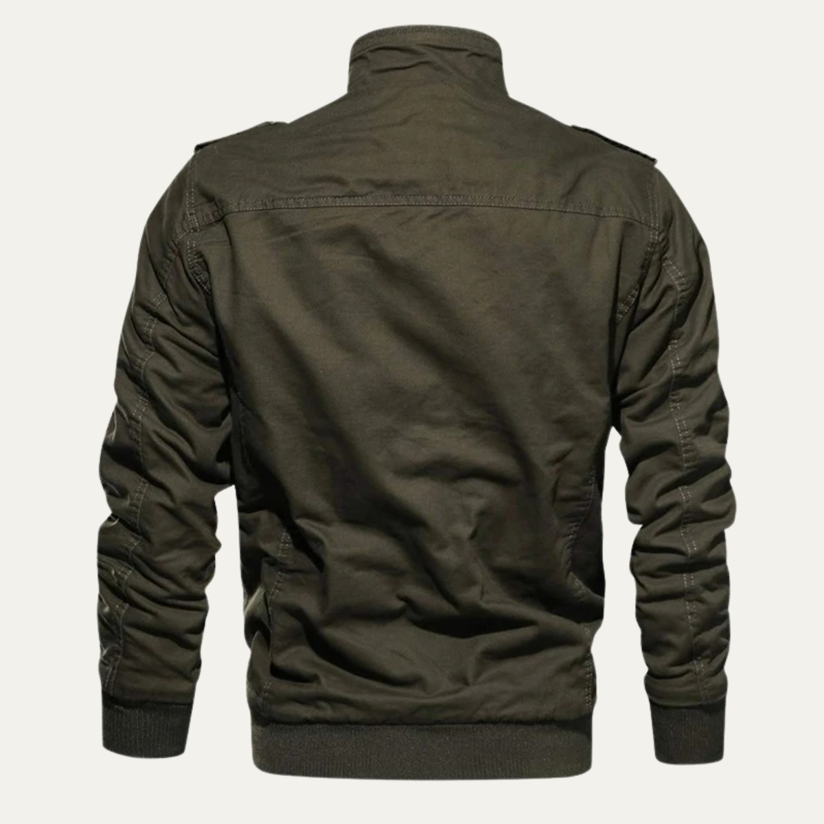 Blake | Men's Utility Jacket Olive Green Fleece Lined