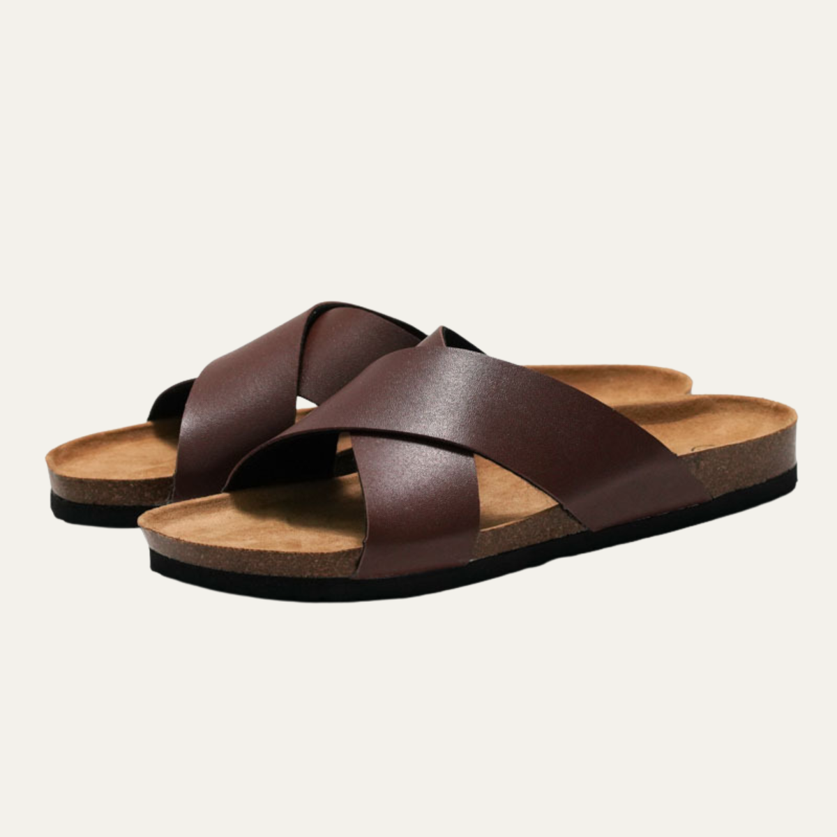 Lucca slide sandals