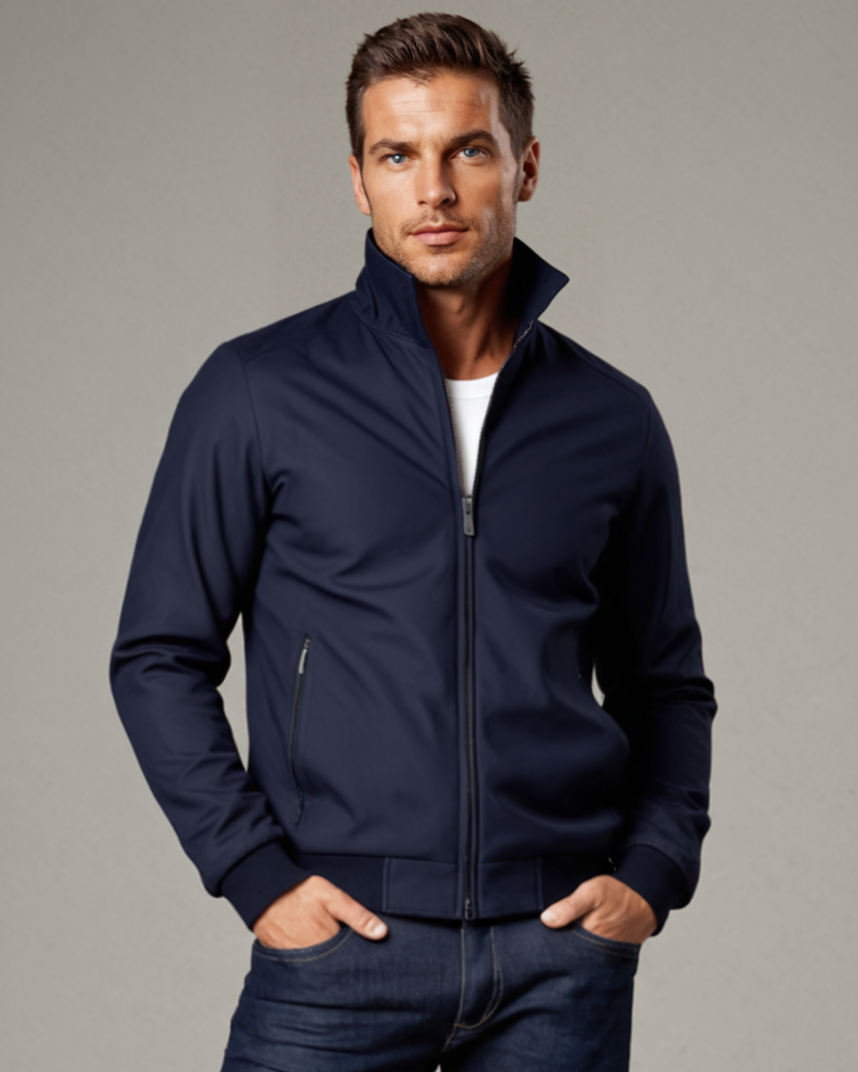 Holt | Men's Fleece Jacket Charcoal Gray Zip Up