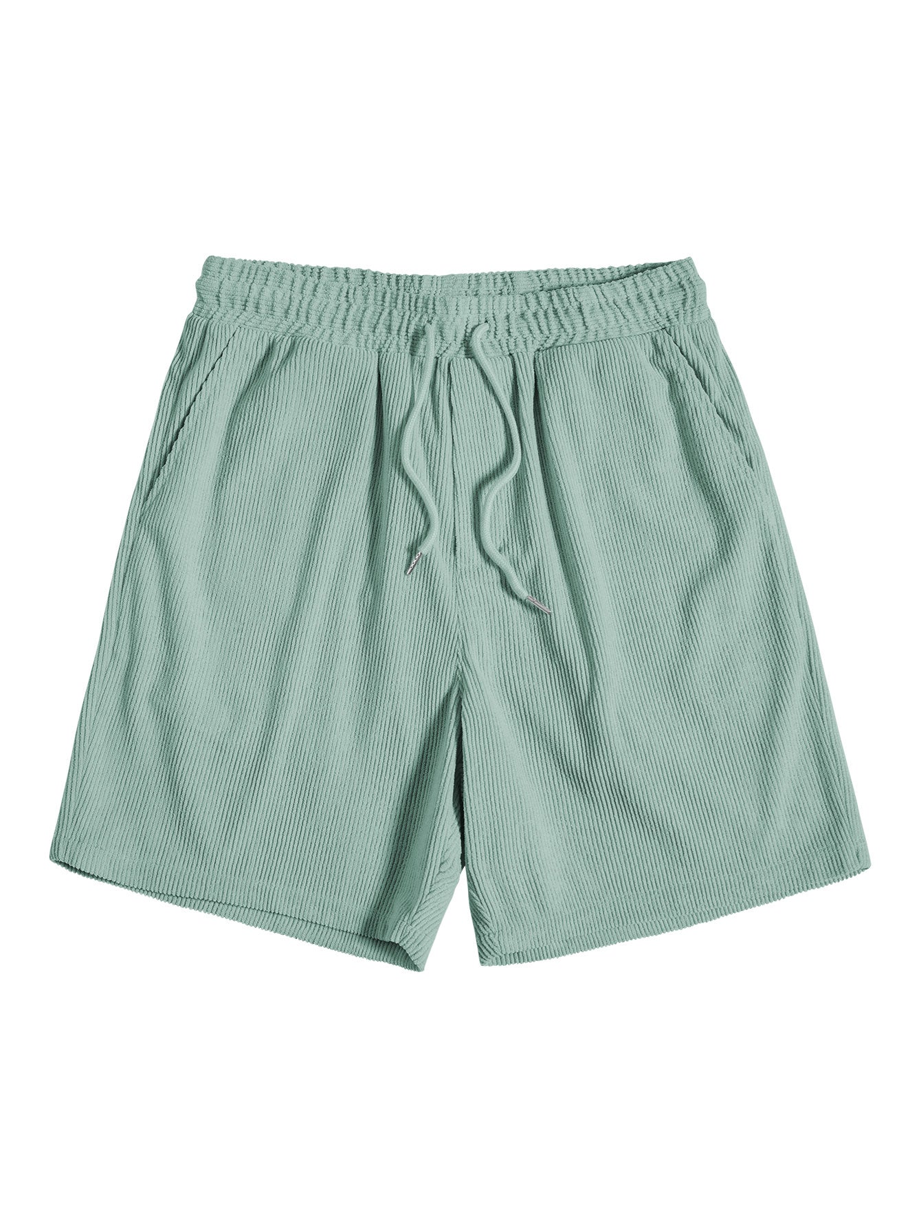 Cole | Men's Lounge Set Cream Ribbed Short Sleeve