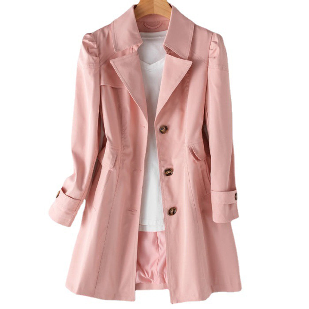 Dama Washington Wilhelmina women's double-breasted long trench coat - view 4