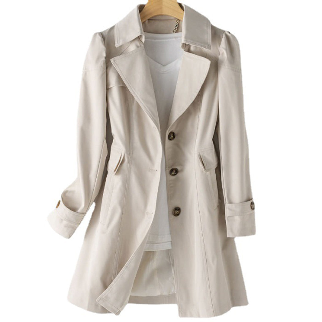 Dama Washington Wilhelmina women's double-breasted long trench coat - view 2