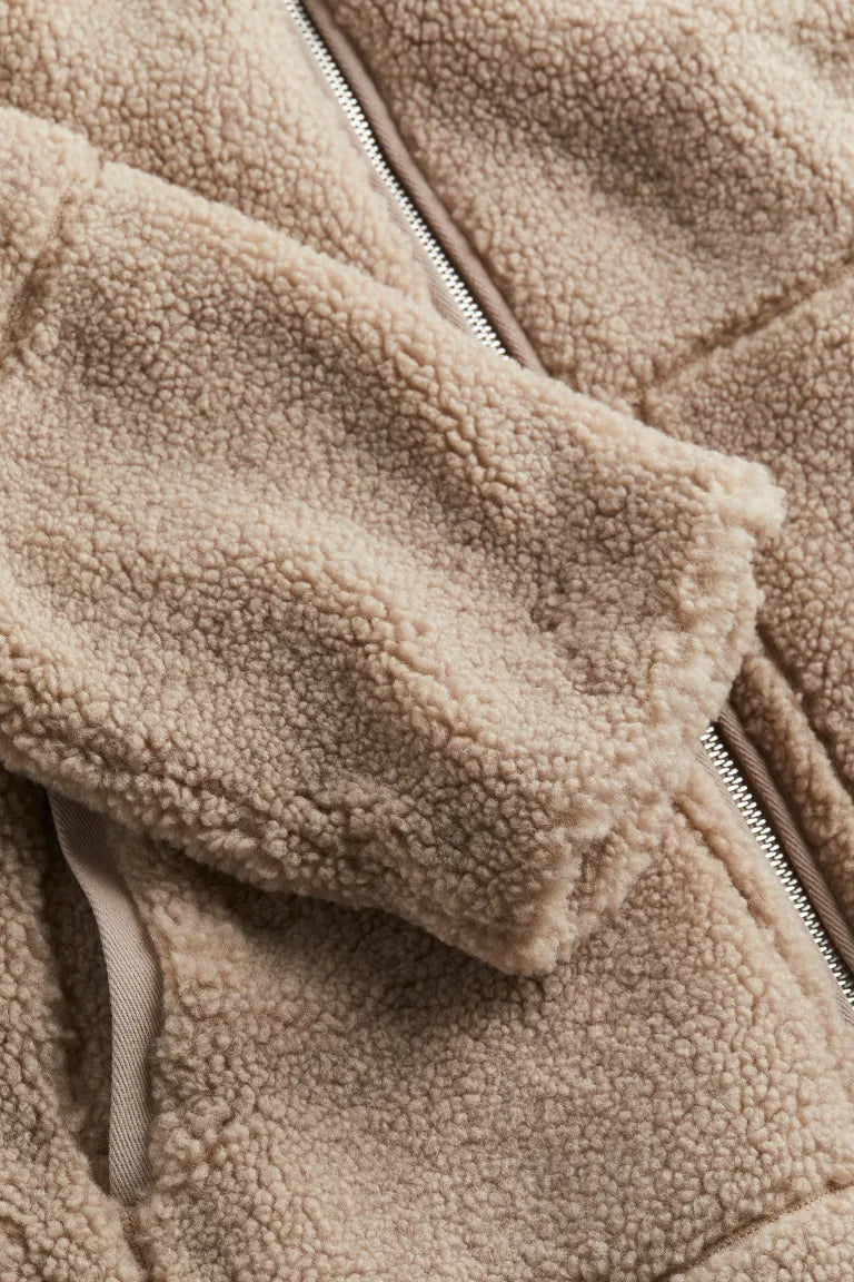 Dama Washington Loveday women's teddy zip-up coat - view 3