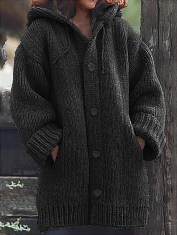 Dama Washington Josephine women's hooded oversized cardigan - view 3