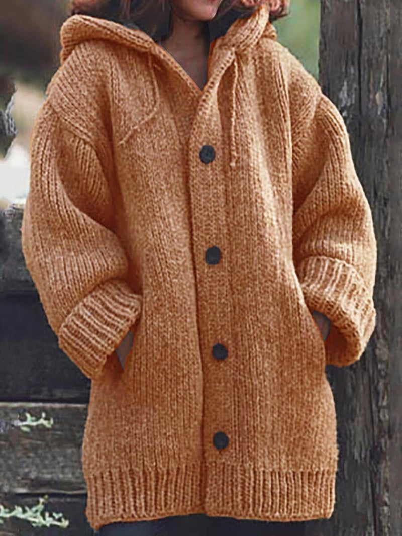 Dama Washington Josephine women's hooded oversized cardigan - view 6