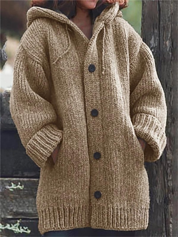 Dama Washington Josephine women's hooded oversized cardigan - view 4