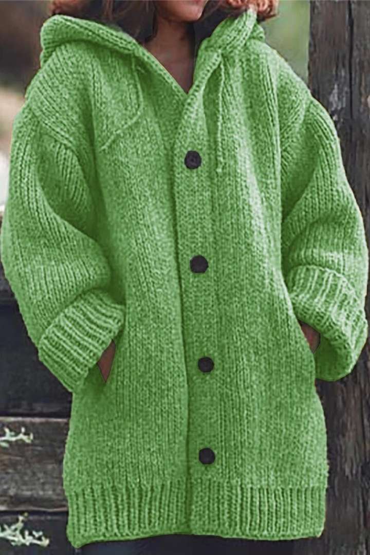 Dama Washington Josephine women's hooded oversized cardigan - view 5