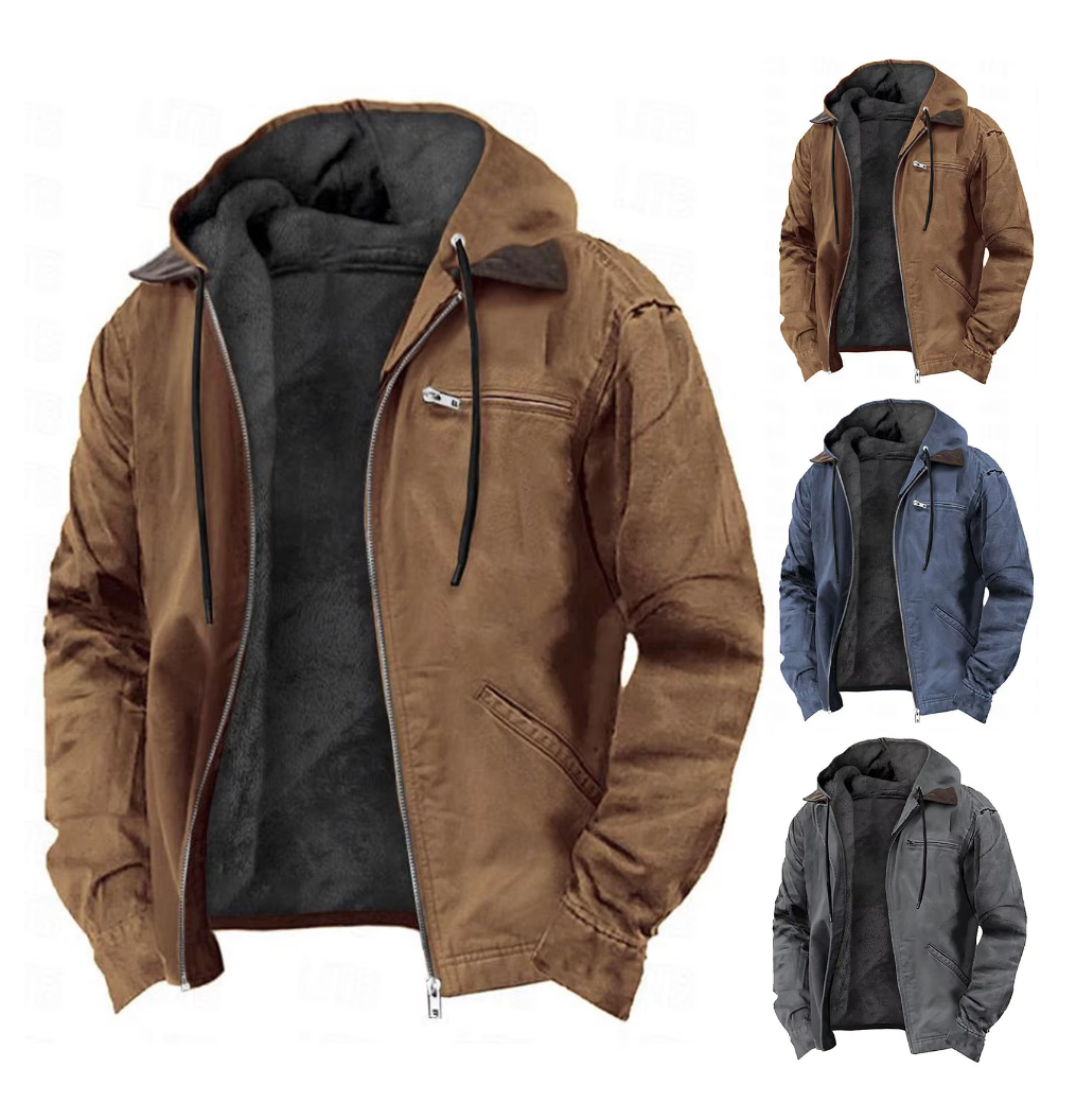 Dama Washington Eberhard men's hooded full zip jacket - view 7