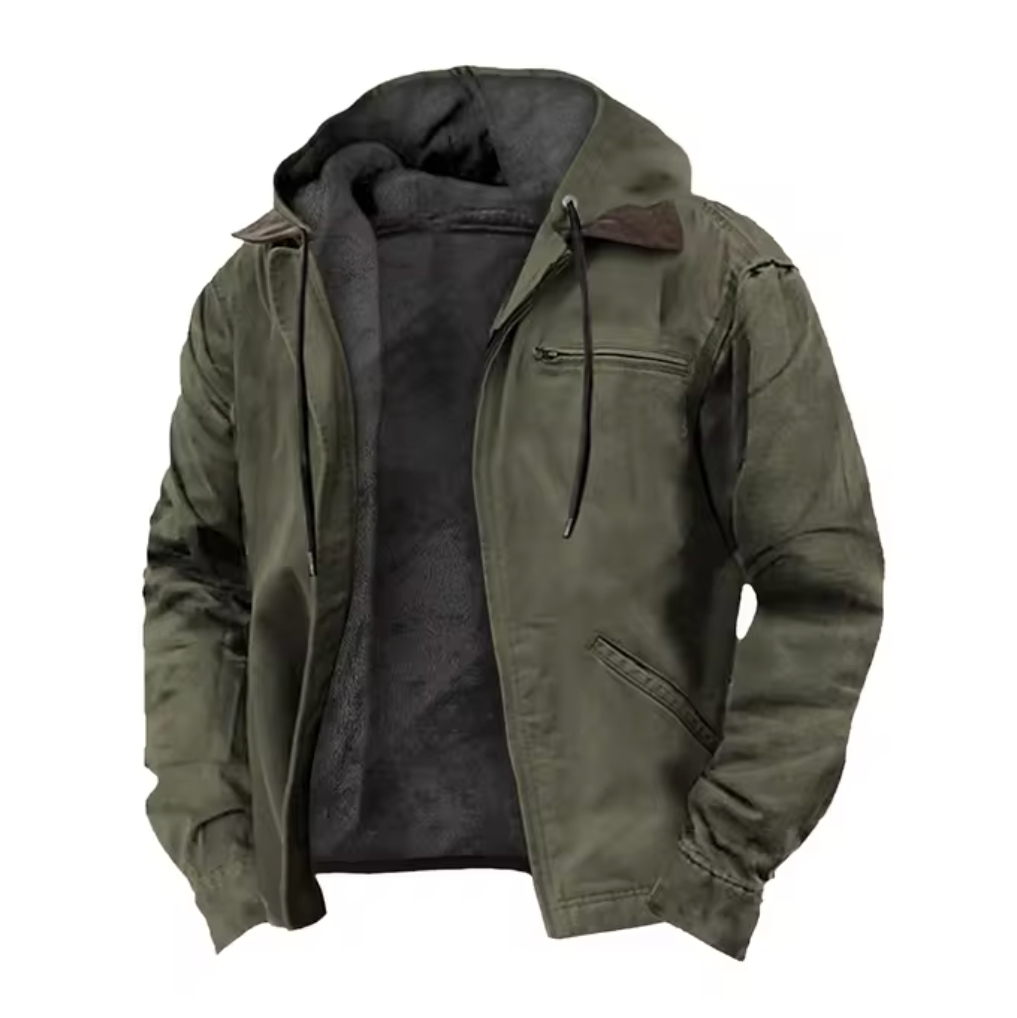 Dama Washington Eberhard men's hooded full zip jacket - view 2