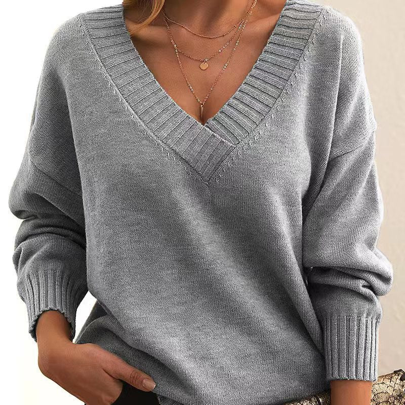Dama Washington Emilia women's relaxed fit v-neck sweater - view 4