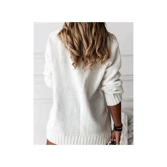 Dama Washington Emilia women's relaxed fit v-neck sweater - view 6