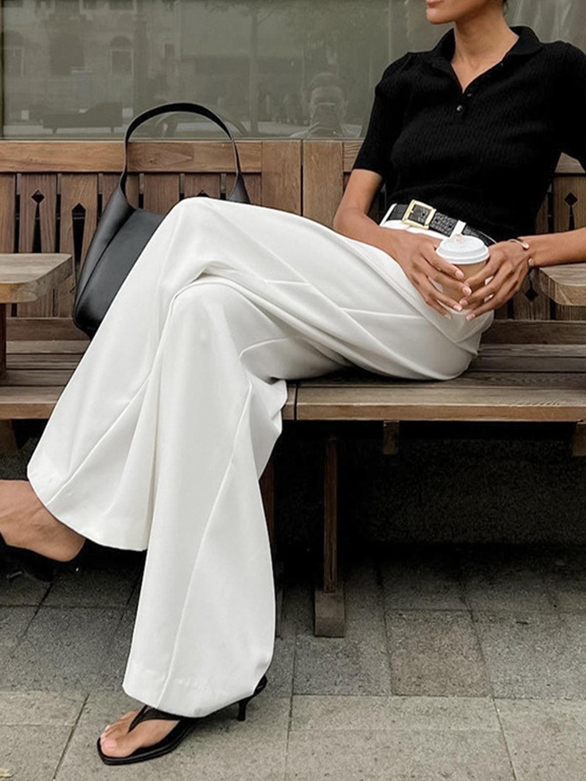 Dama Washington Evangeline wide leg pants - view 5
