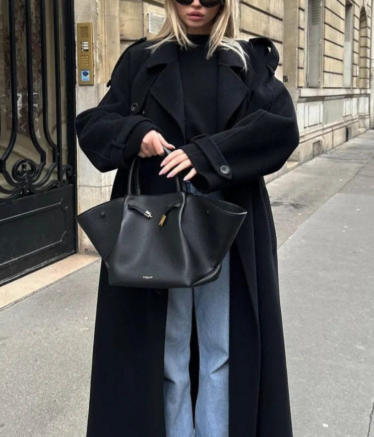 Dama Washington Letizia women's long oversized trench coat - view 7