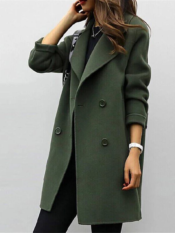 Dama Washington Cordelia double breasted coat - view 4