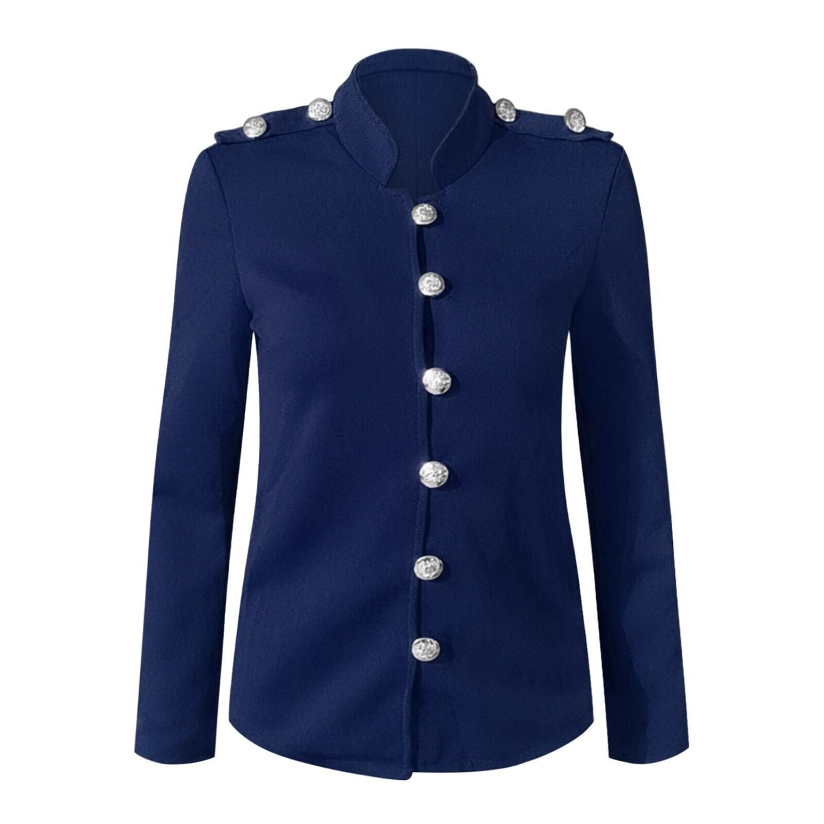 Dama Washington Lysandra women's button front fitted military jacket - view 10