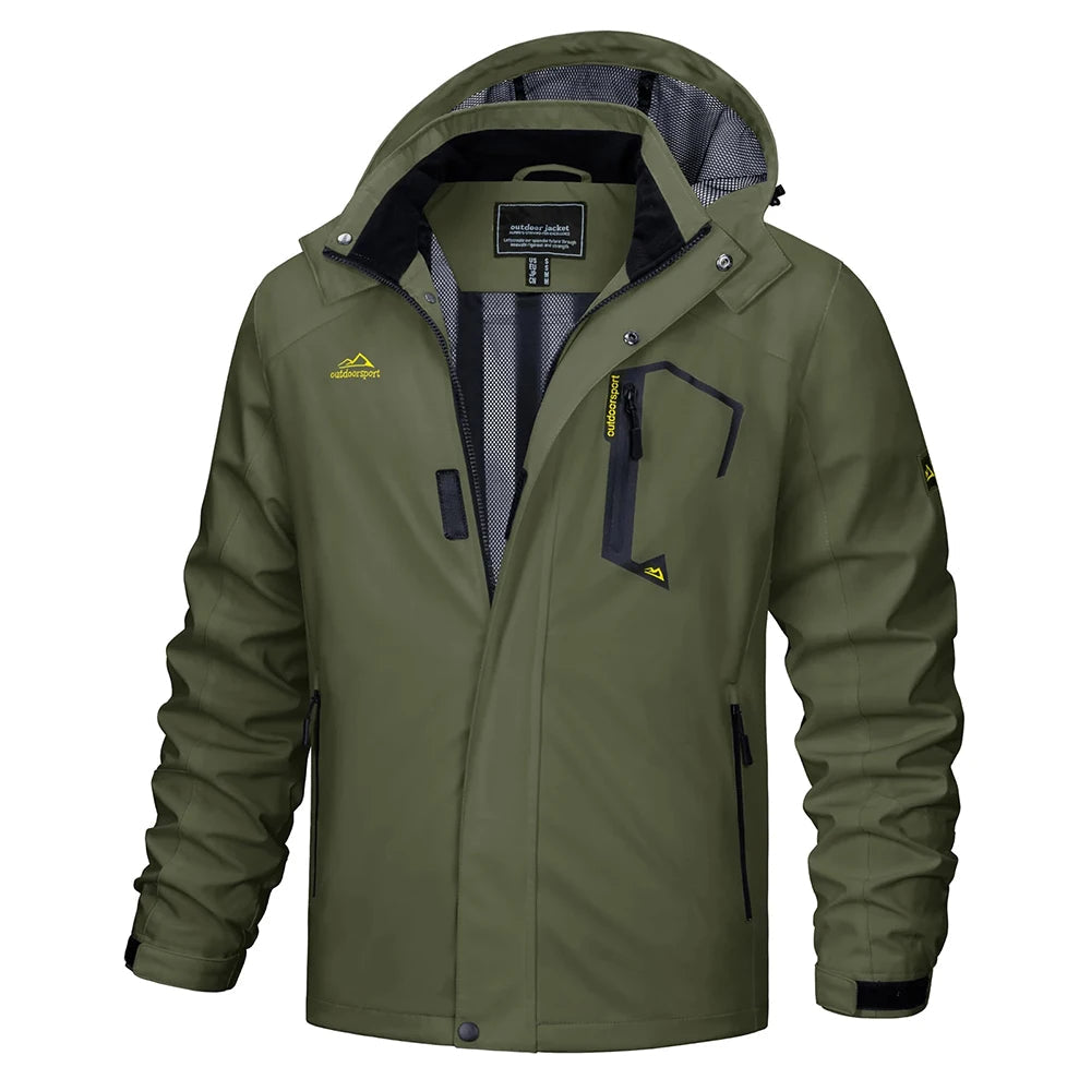 Dama Washington Egon men's hooded outdoor jacket - view 8