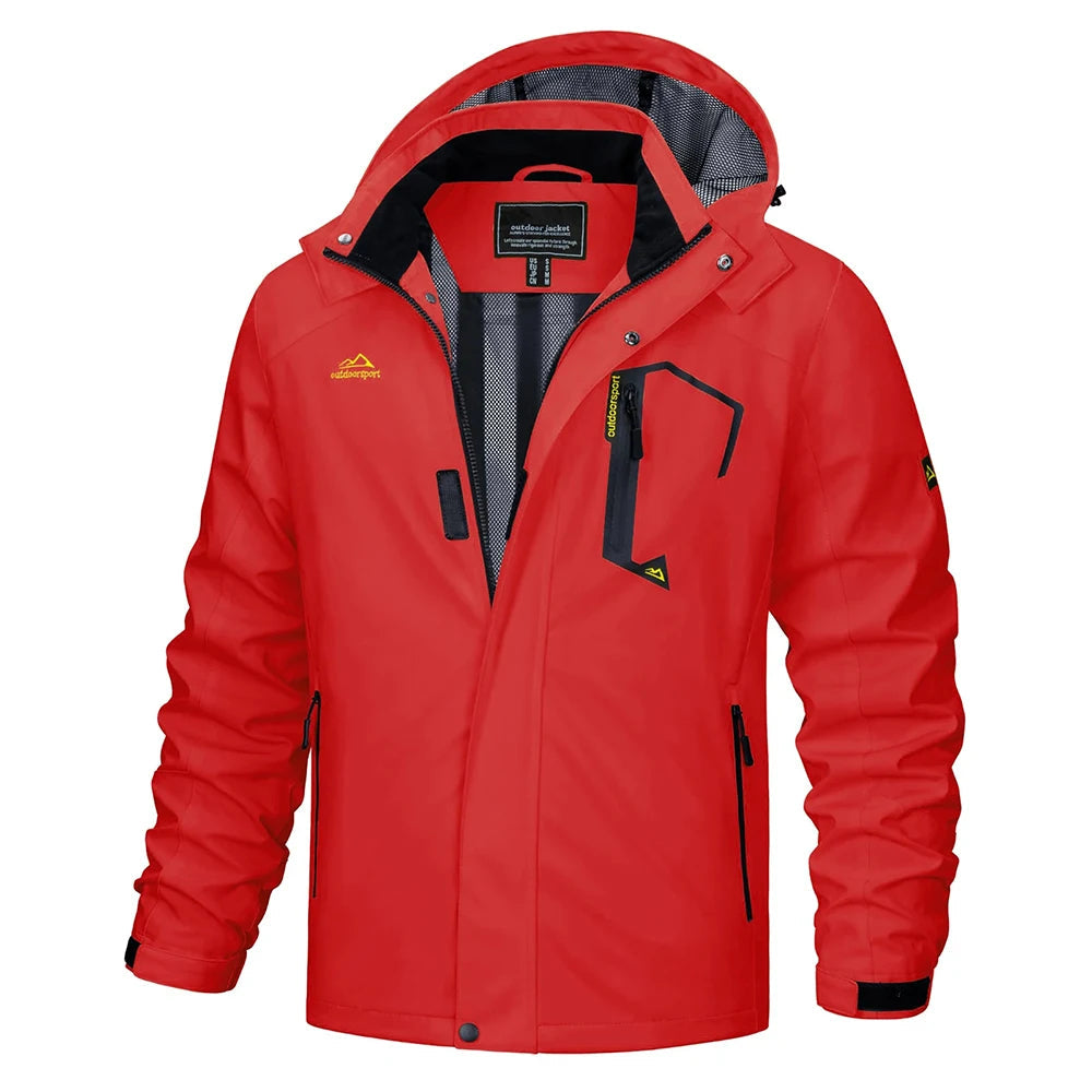 Dama Washington Egon men's hooded outdoor jacket - view 12