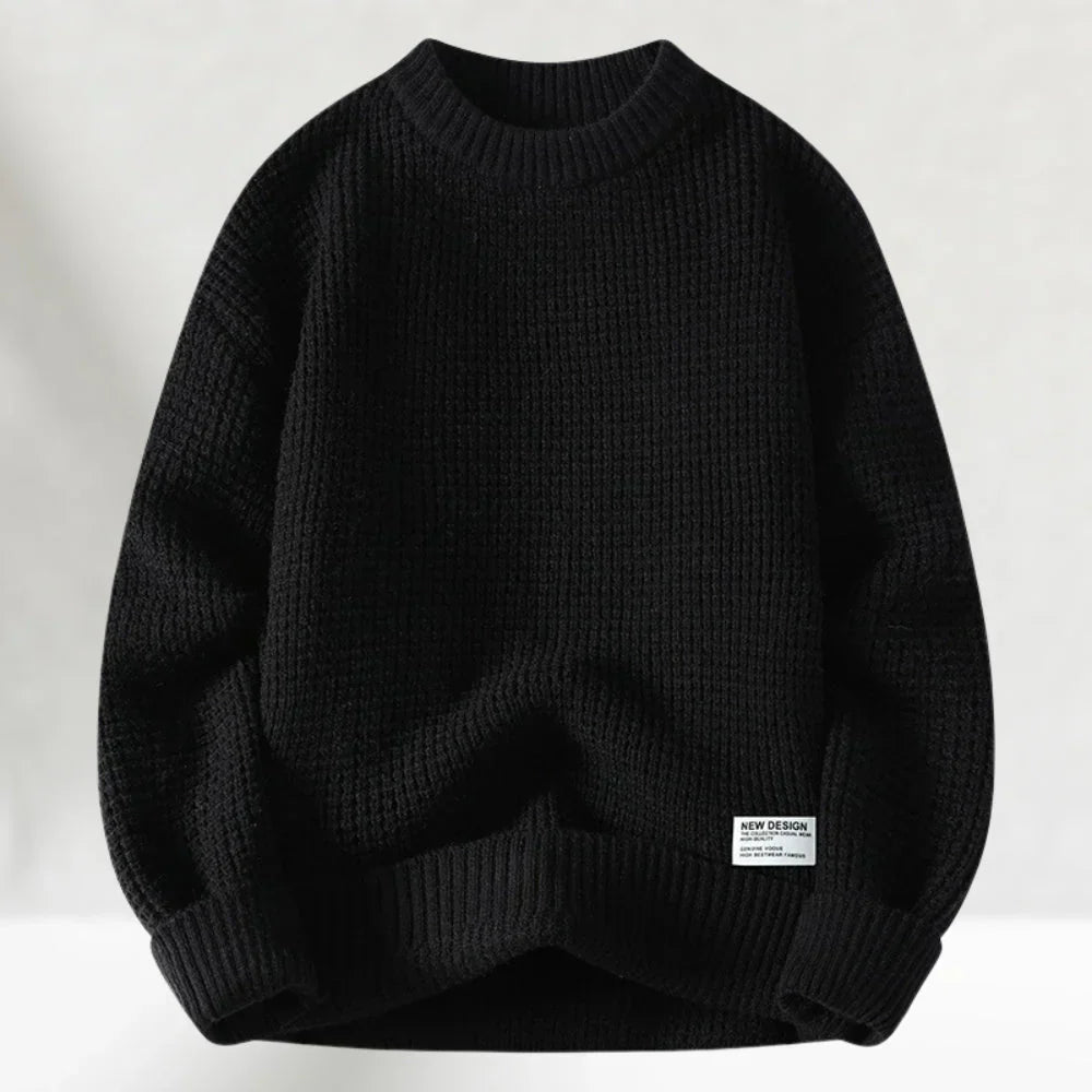 Dama Washington Osgood men's crew neck casual sweater - front view