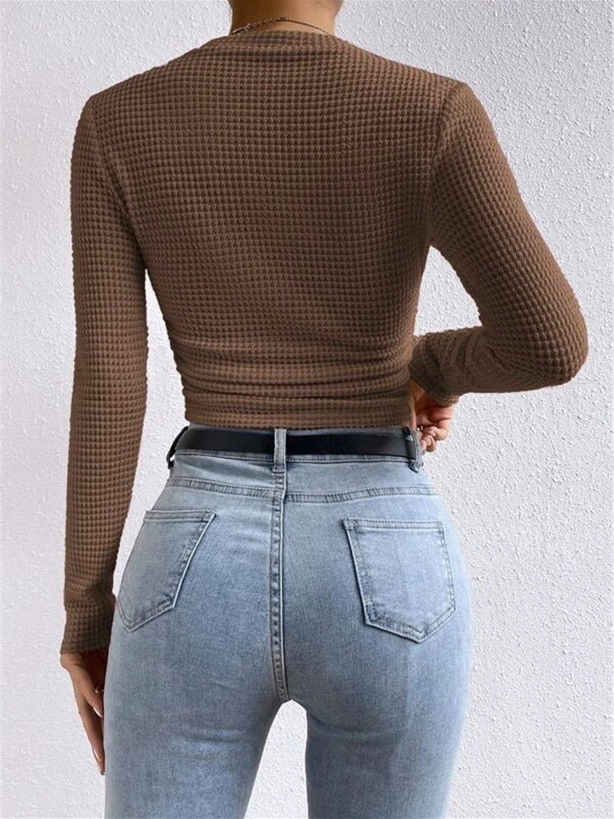 Dama Washington Bettina women's fitted long sleeve top - view 14