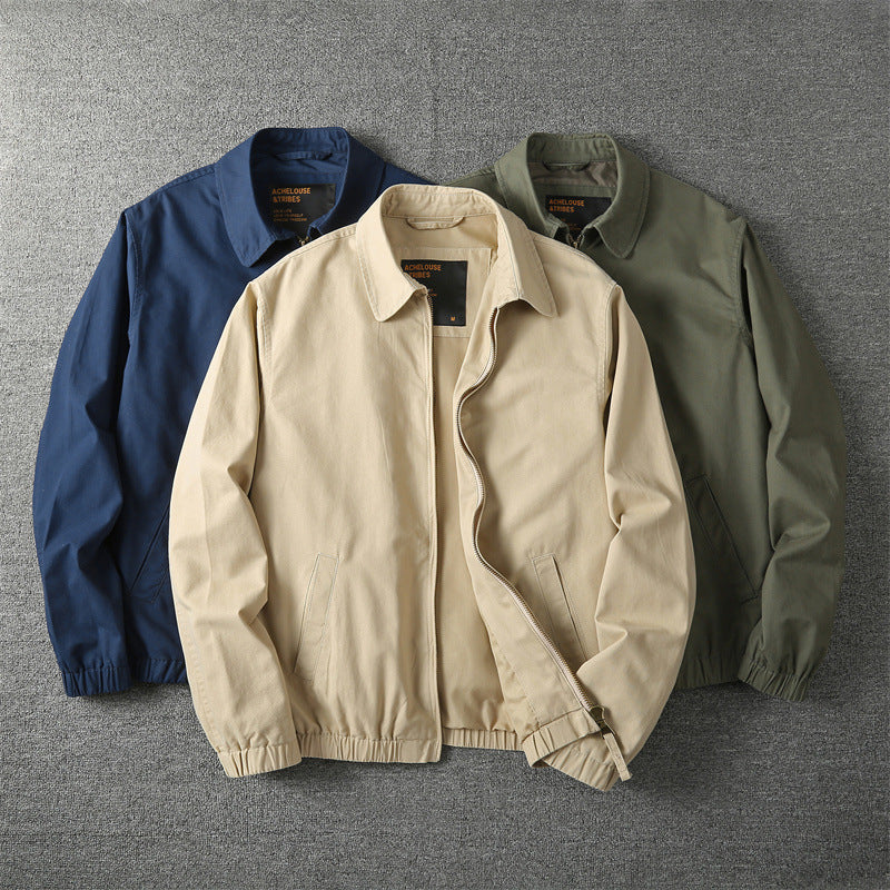 Dama Washington Edgard men's zip-up bomber jacket - view 4