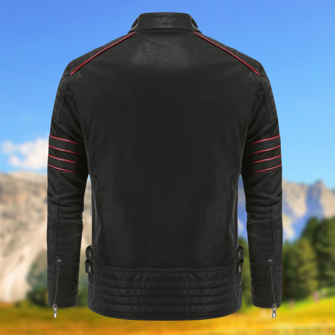 Dama Washington Gregor biker zip-up jacket - view 5