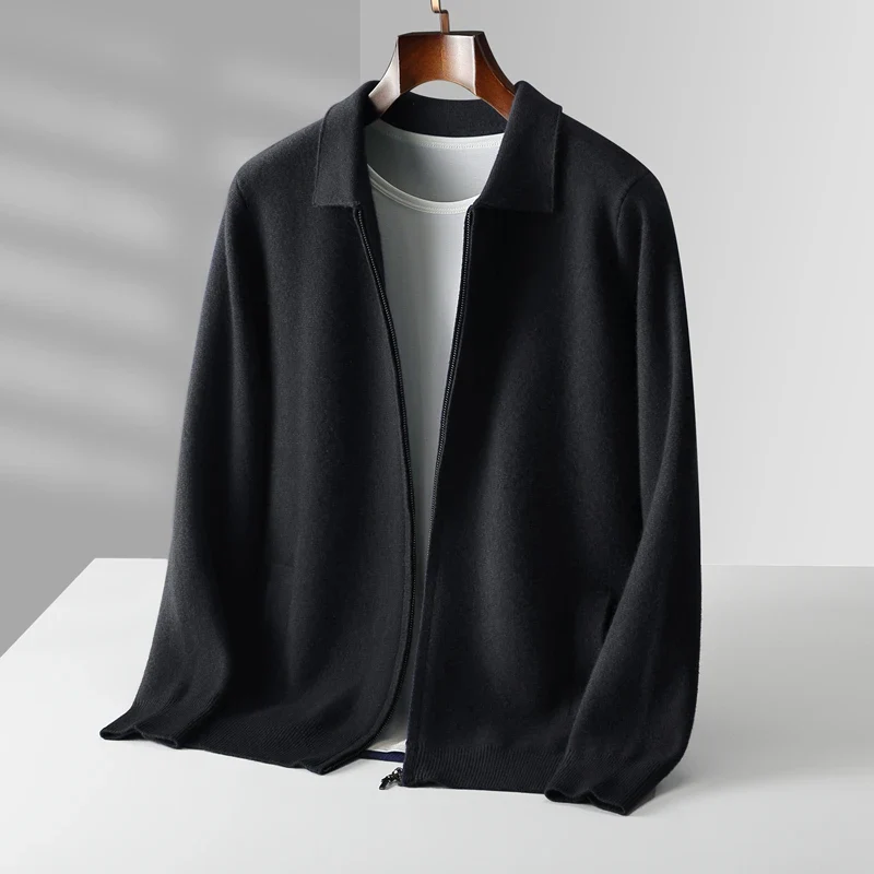 Dama Washington Dashiell full zip collared sweater jacket - view 9