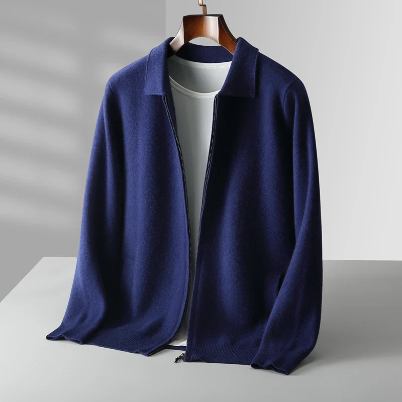 Dama Washington Dashiell full zip collared sweater jacket - view 11
