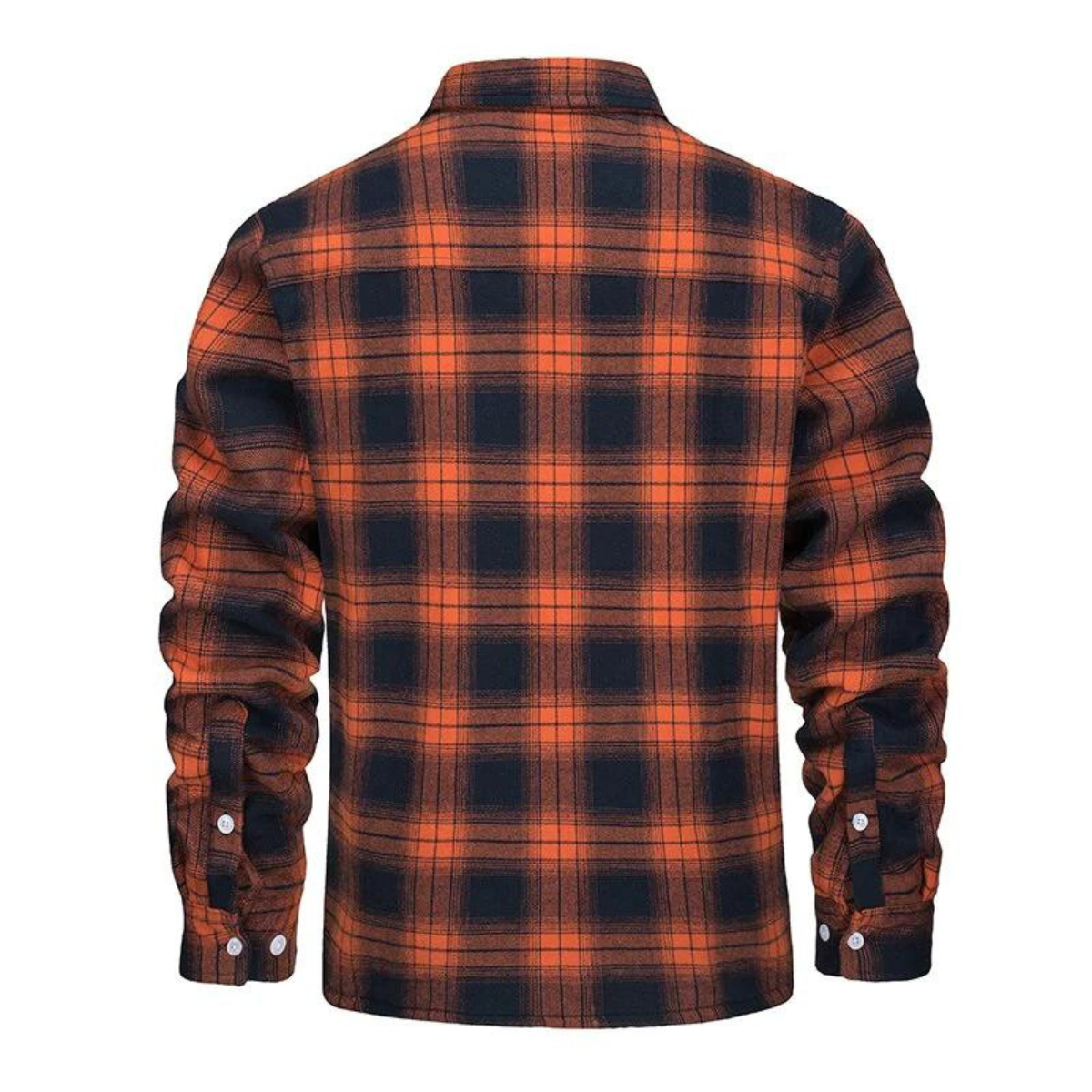Dama Washington Irving men's sherpa lined plaid jacket - view 2