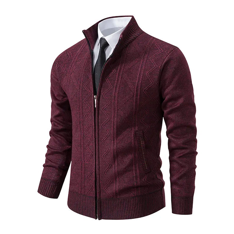 Dama Washington Mortimer men's full-zip cardigan sweater - view 5