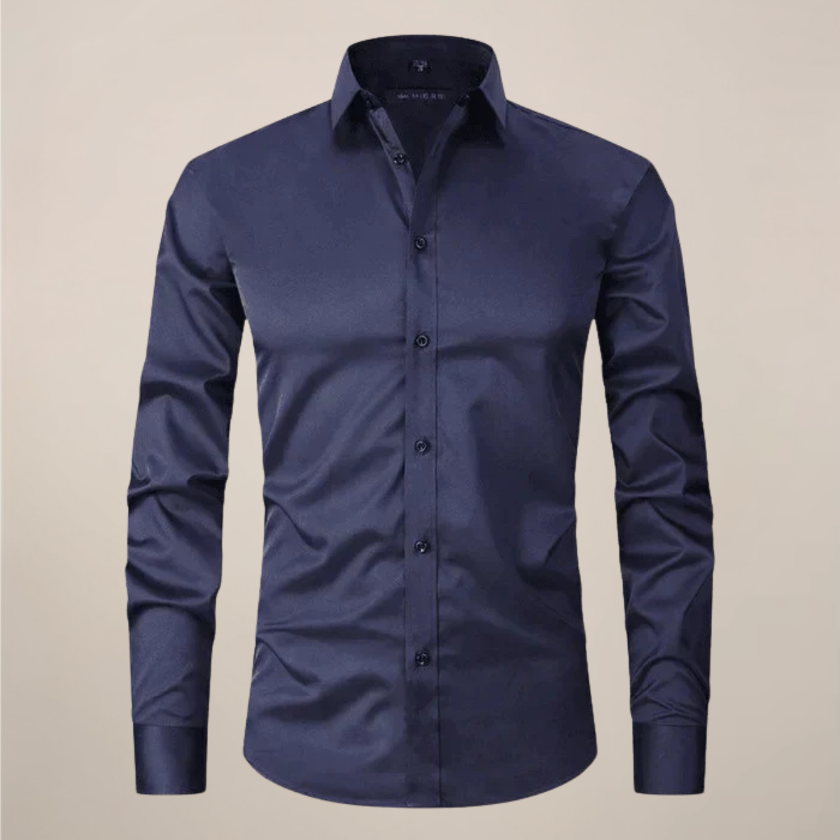 Axel | Men's Dress Shirt White Long Sleeve Button Down