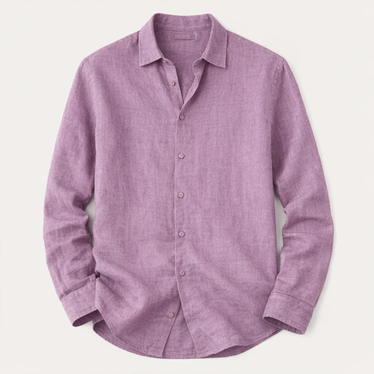 Ash | Men's Button Up Shirt Charcoal Gray Long Sleeve
