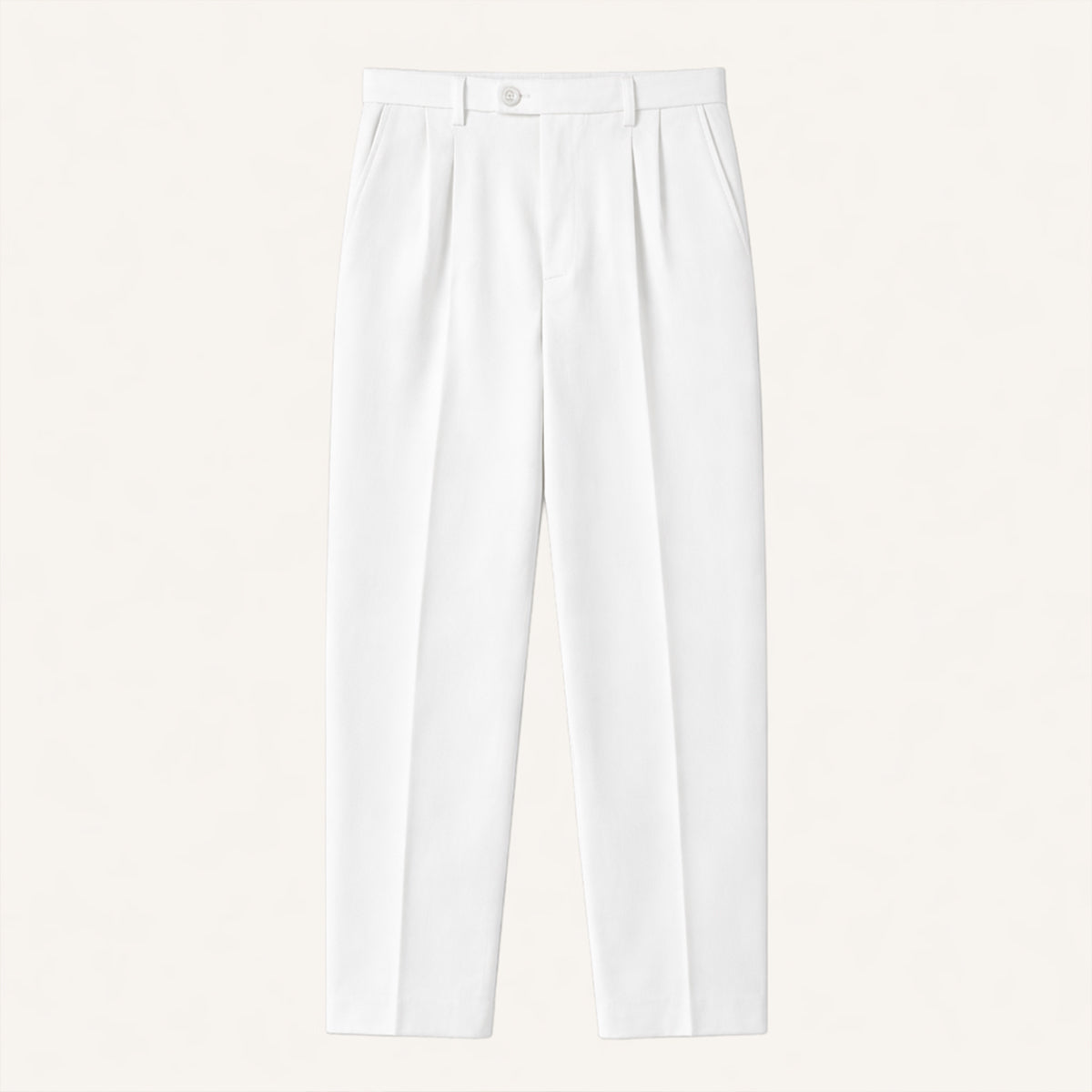 Axel | Men's Tailored Pleated Dress Pants Black