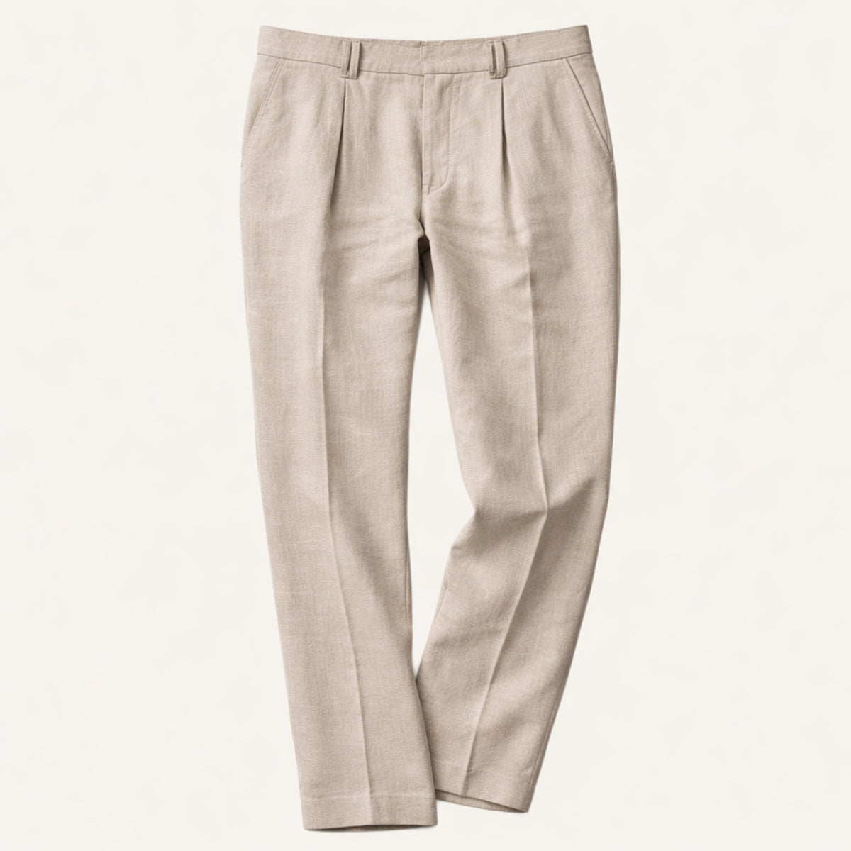 Axel | Men's Pleated Dress Pants Black