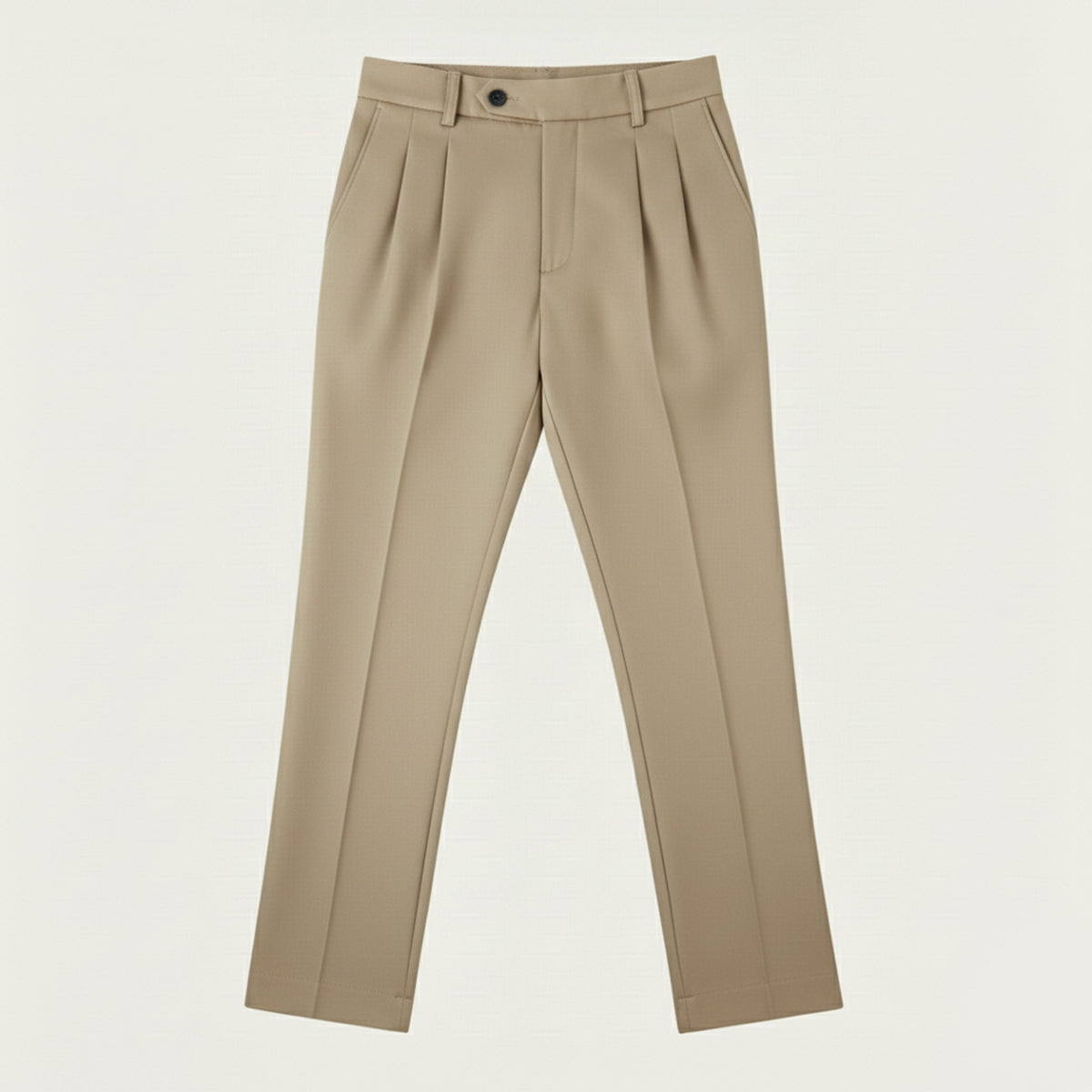 Sage | Men's Pleated Dress Pants Black