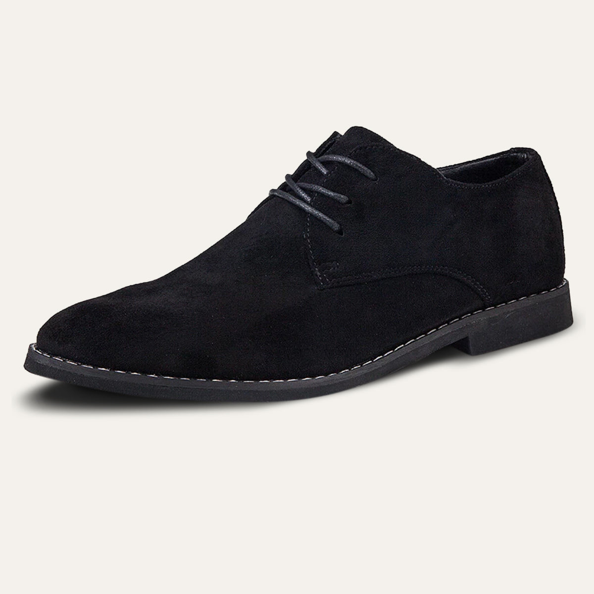 Axel | Men's Suede Oxford Shoe Brown Lace Up