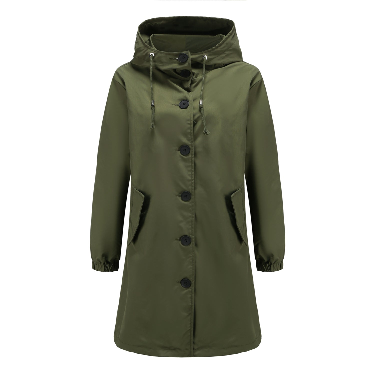 Dama Washington Colombe women's hooded a-line coat - view 5