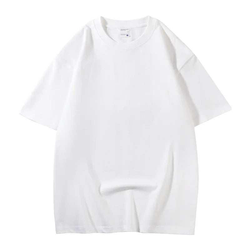 Axel | Men's Oversized Cotton Crewneck T Shirt Gray