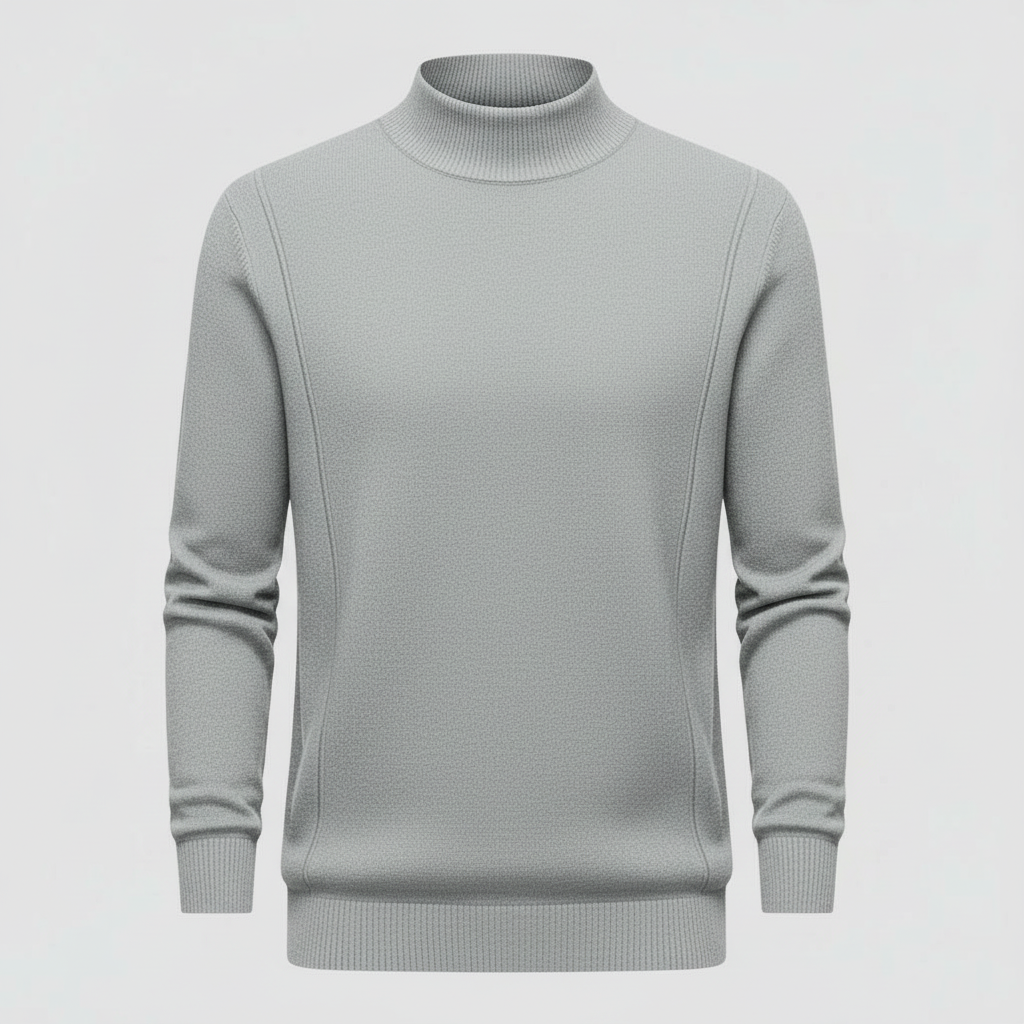 Ashford | Men's Turtleneck Sweater Navy