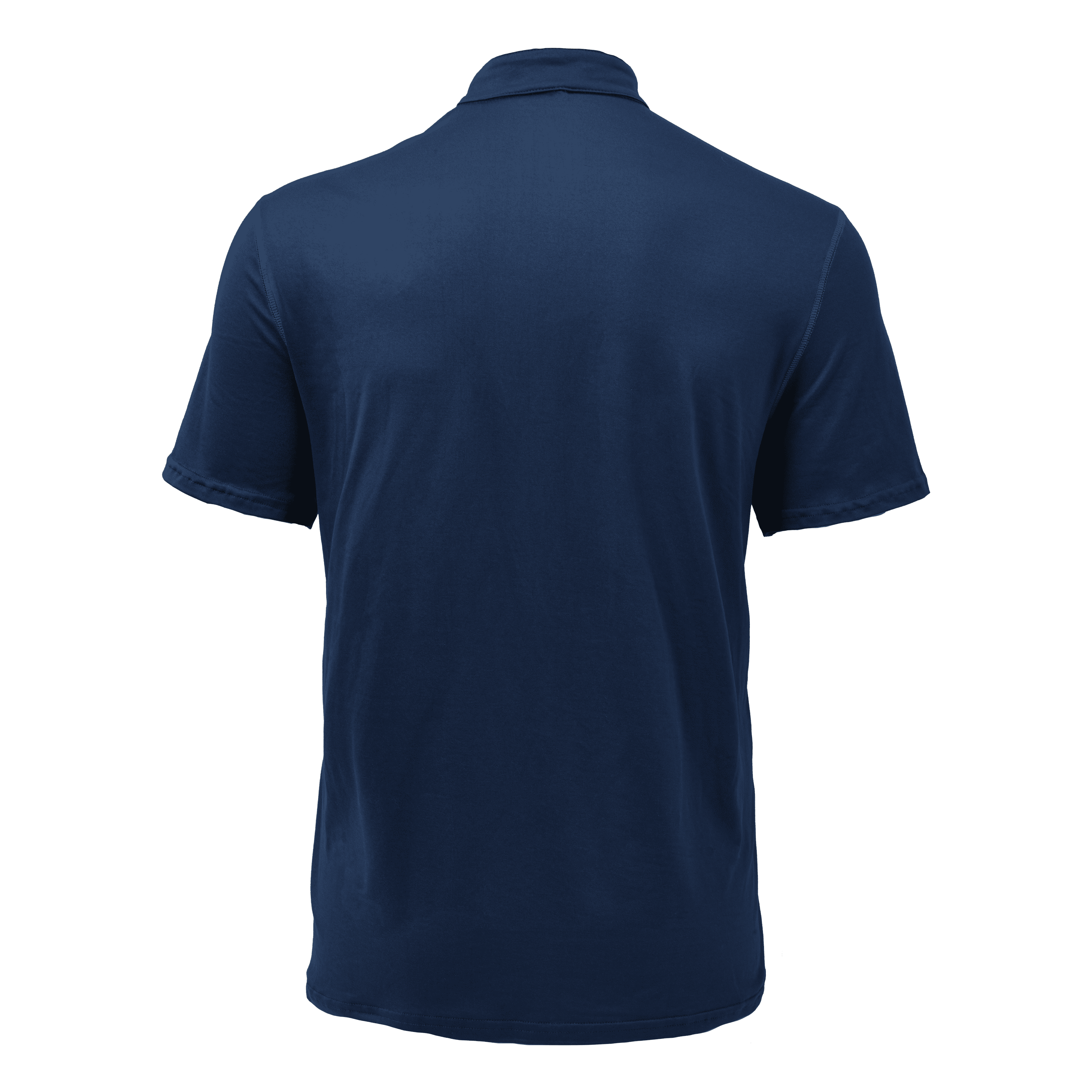 Axel | Men's Henley Shirt Navy Short Sleeve Button Pocket