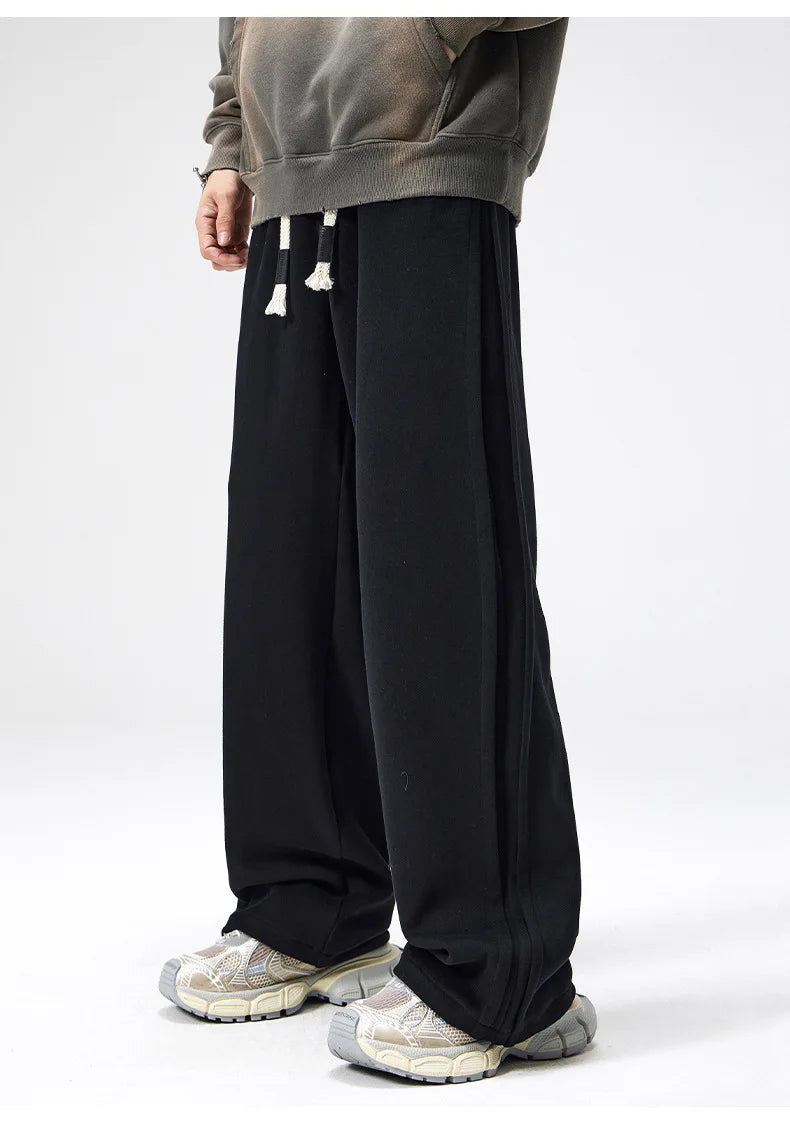 Xander | Men's Relaxed Fit Drawstring Pants Cream