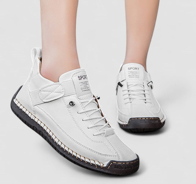 Isla | Women's Black Leather Walking Shoes Comfort Fit