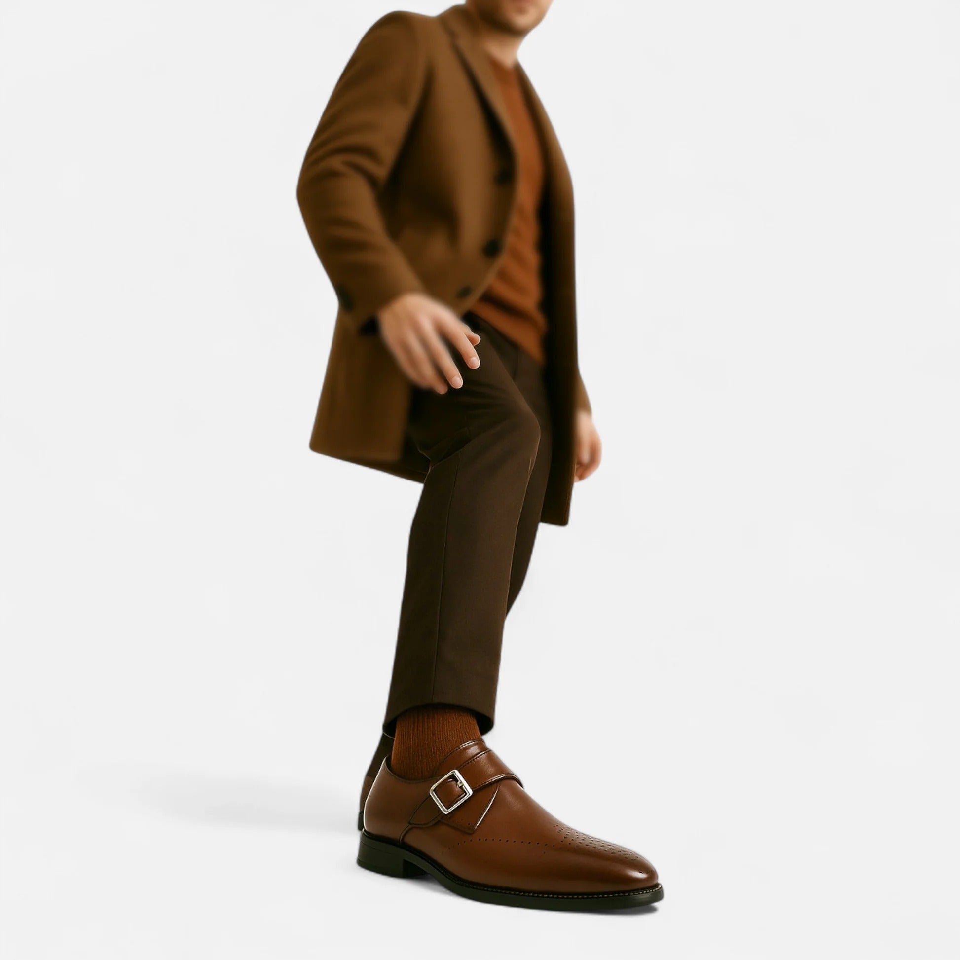 Stella | Men's Oxford Leather Dress Shoes Black